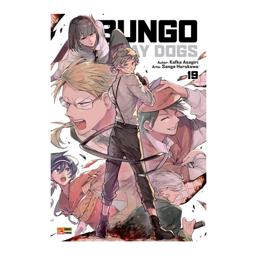  Editora Panini lança o mangá Bungo Stray Dogs