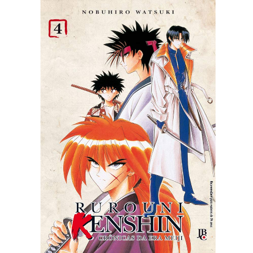 Mangá - Samurai X Rurouni Kenshin - Crônicas da Era Meiji - Vol. 04