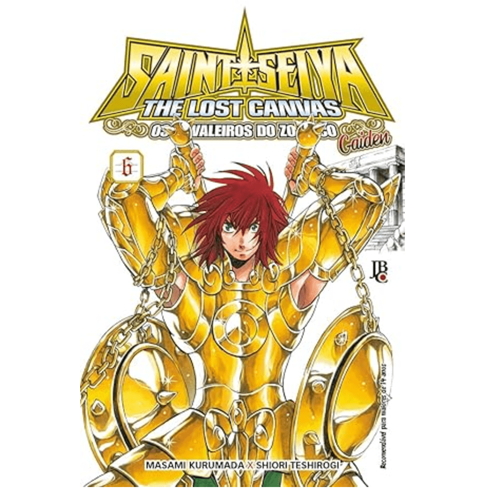 Mangá - Cavaleiros do Zodíaco Saint Seiya - The Lost Canvas: Gaiden - Vol. 6