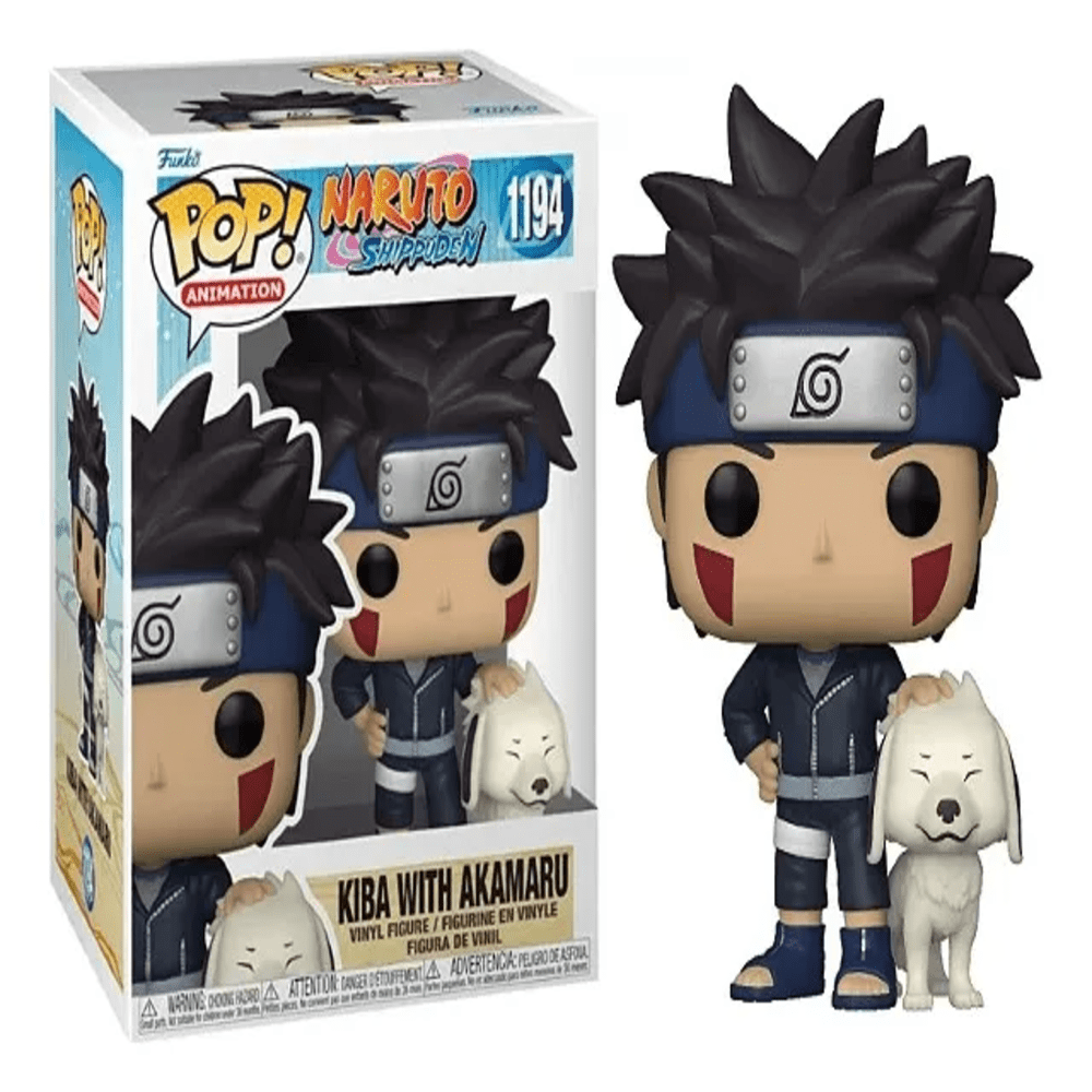 Funko Pop - Naruto Shippuden - Kiba With akamaru 1194